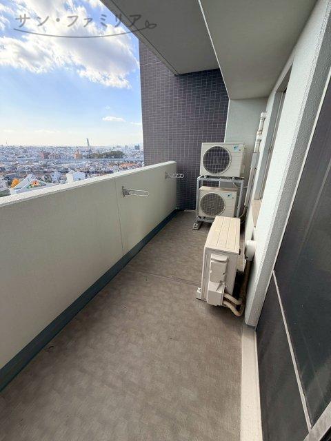 バルコニー　同一物件別部屋写真