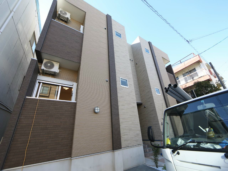 建物外観　外観　デザイナーズ　光インターネット無料