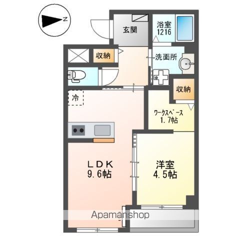 ブランキューブ南摂津の間取り写真
