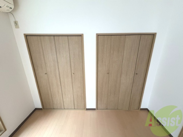 収納　こちらのクローゼットは洋室にございました。