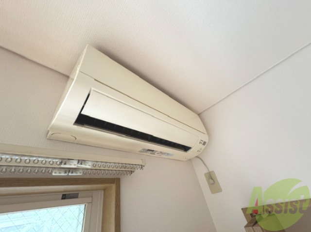 その他設備　エアコンが付いてるので春夏秋冬快適に過ごせます。