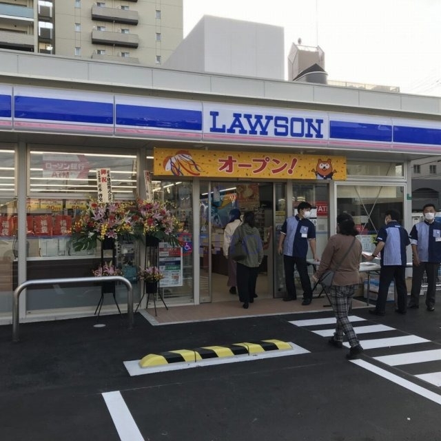 コンビニ　ローソン新高3丁目（コンビニ）まで250m