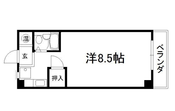 メゾンおくむらの間取り写真