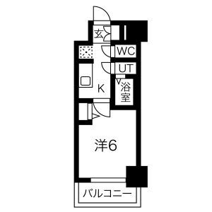 ファステート難波ヴィラントの間取り写真