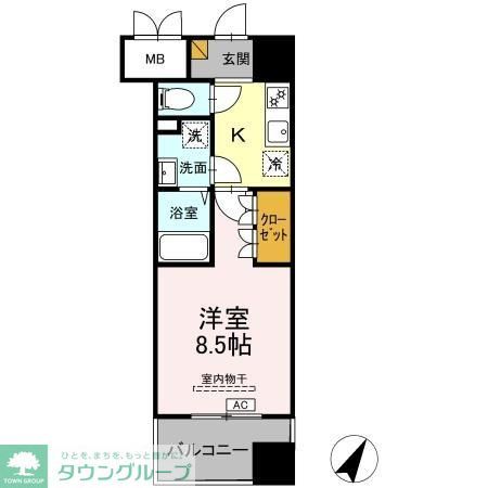 D-ROOM千葉中央の間取り写真