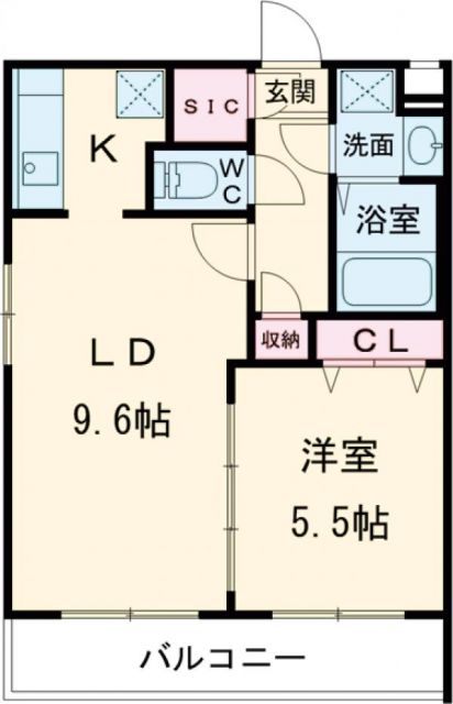 京成押上線 京成曳舟駅 徒歩7分 5階建 築6年の間取り写真