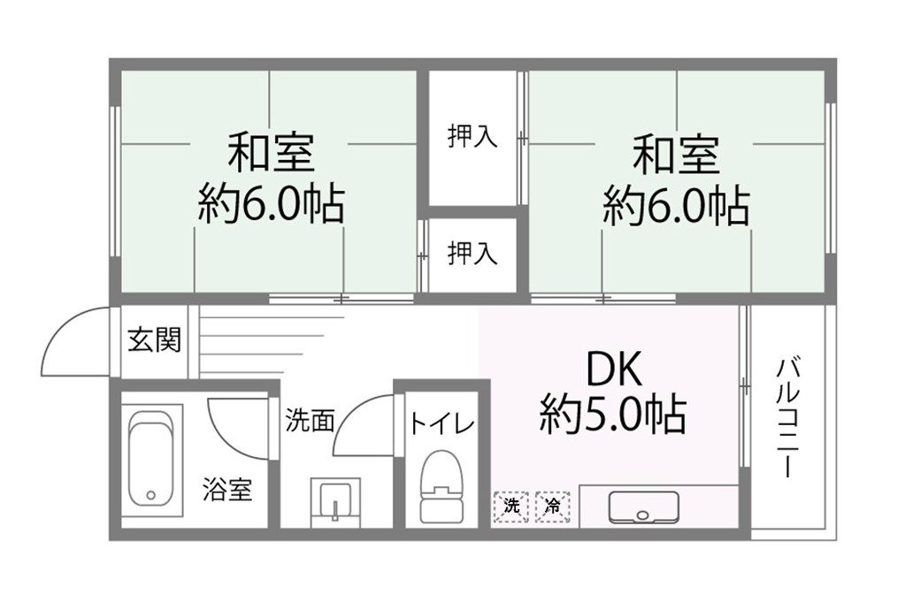 阪急伊丹線 伊丹駅 徒歩20分 3階建 築24年の間取り写真