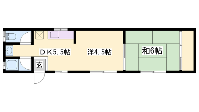 パールハイツの間取り