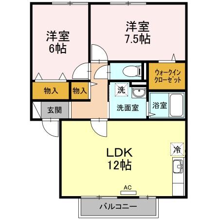 シルフィールドの間取り