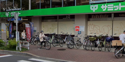 スーパー　サミットストア東府中店（スーパー）まで691m