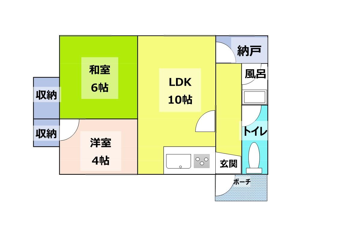 マンション川崎の間取り