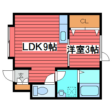 ウェストヒルズ五番館の間取り