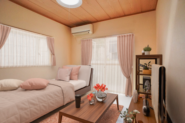 居室・リビング　こちらの家具はＣＧです。家具付きではございません。