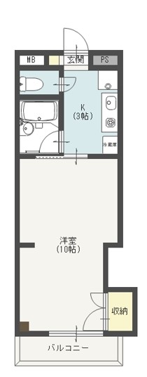 リブイン　371の間取り