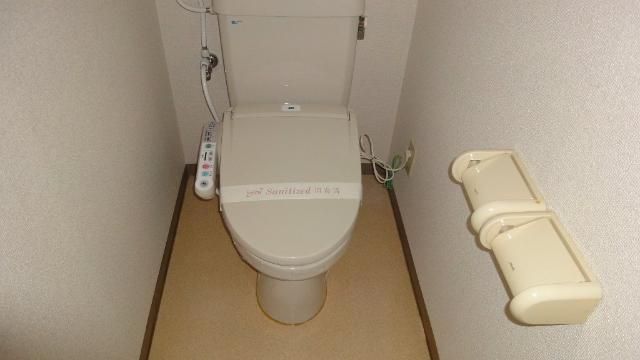 【長久手市作田のアパートのトイレ】