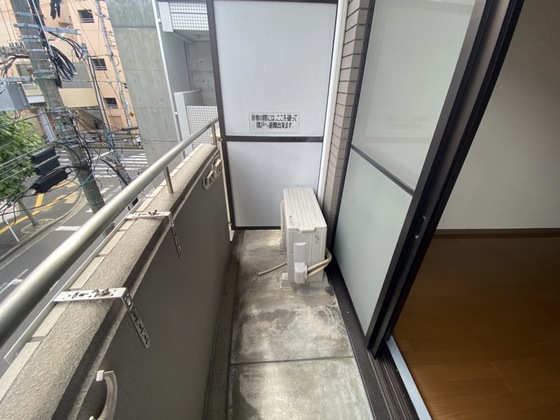 バルコニー　※別部屋の写真です