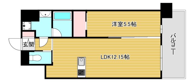 プレジオ九条の間取り