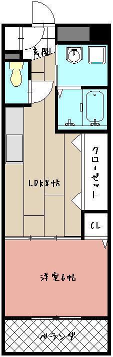 メゾンほおづきIの間取り