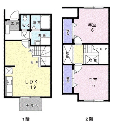 パルクさくらの間取り