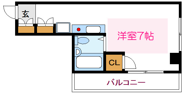 ヴェルデ和見の間取り