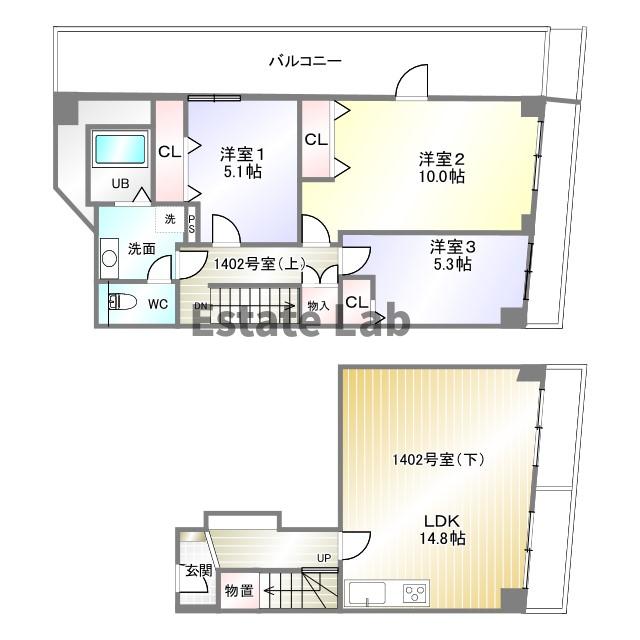 ノベラ海岸通の間取り