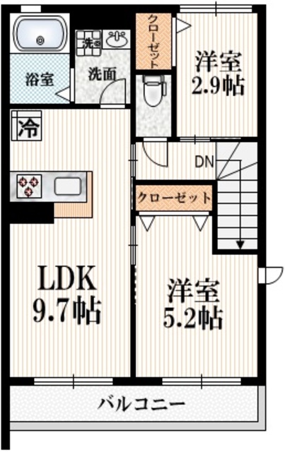 ナティーボの間取り