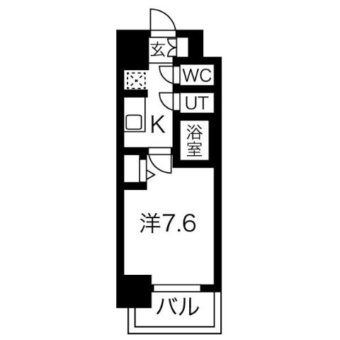 メイクスＷアート丸の内の間取り