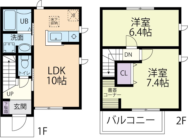 ウイングコート.ラークの間取り