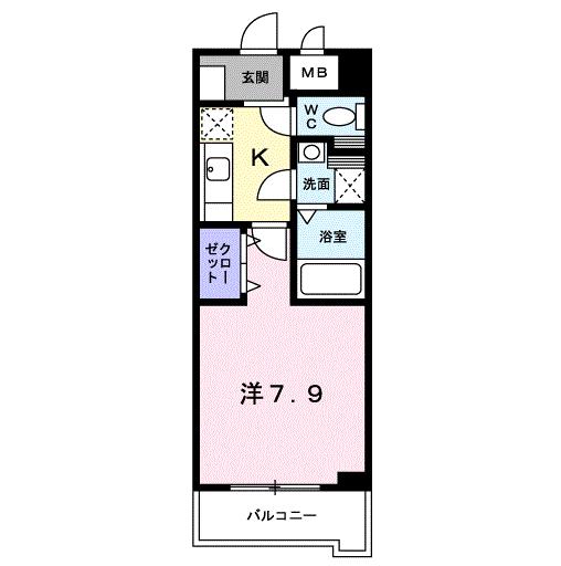 フラワーヒルズの間取り