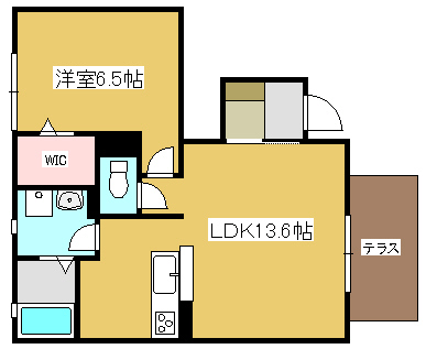 カーサドマーニの間取り