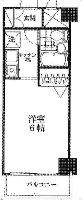 川越市脇田町のマンションの間取り