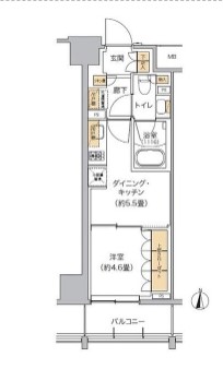 リビオメゾン東池袋の間取り