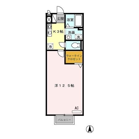 コンフォートアベニューの間取り