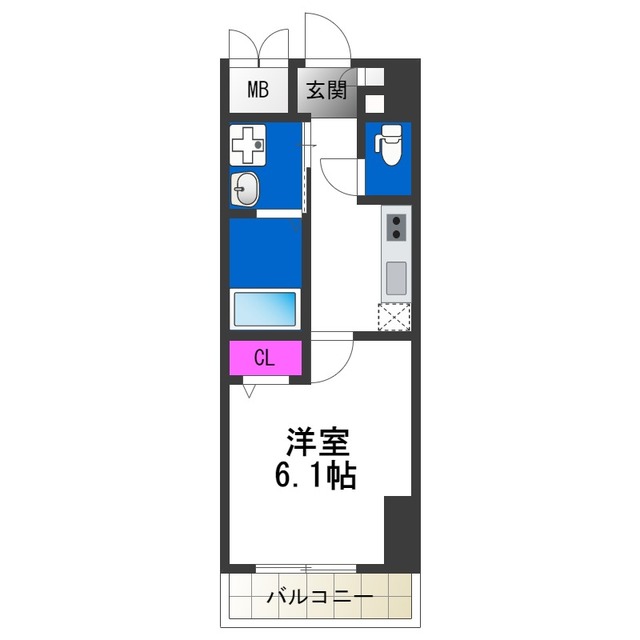 アーバンパーク住之江公園Iの間取り