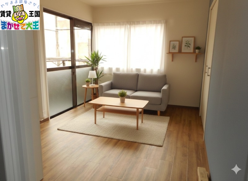 居室・リビング　家具・インテリアはＣＧです