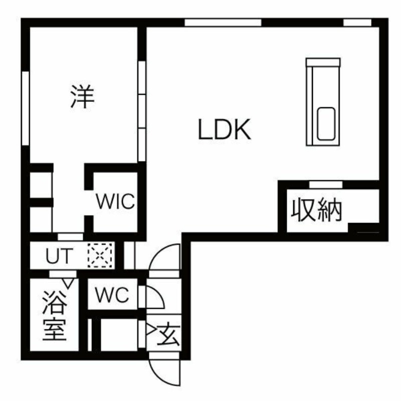 R-fino札幌桑園の間取り