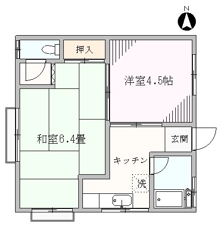 中山荘の間取り