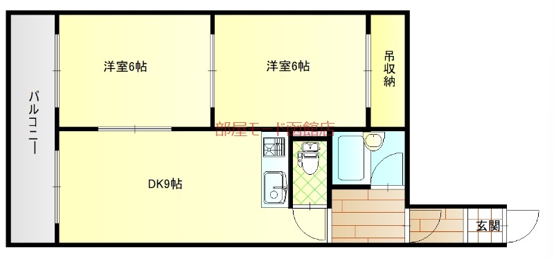 エイブルOKAMURAの間取り