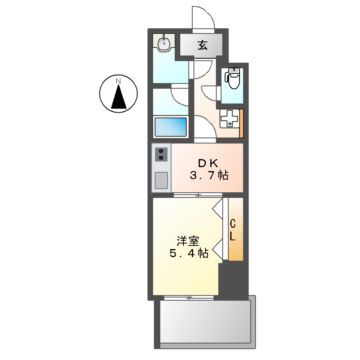 さくらHills NISHIKI　Platinum　Residenceの間取り