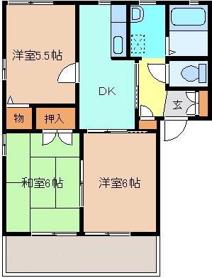 フレグランス秀夏の間取り