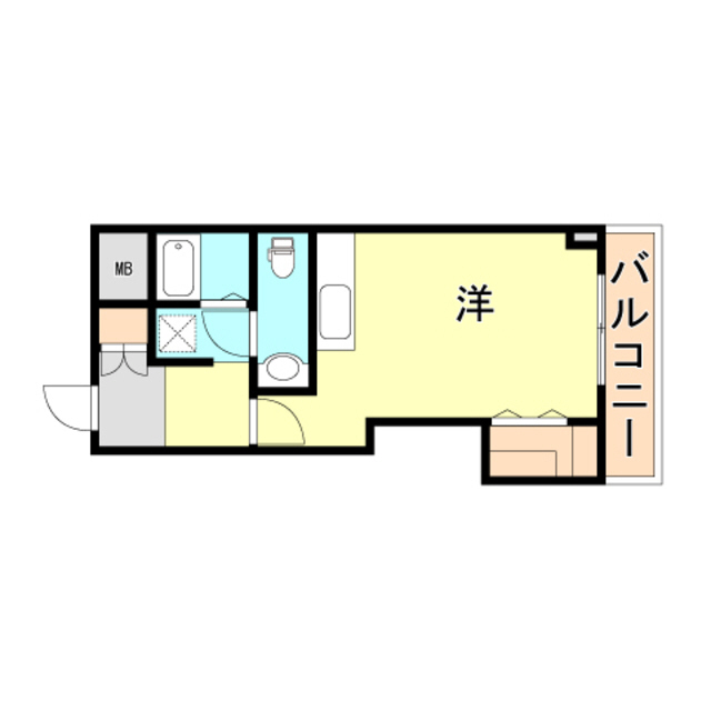 神戸市須磨区大田町のマンションの間取り