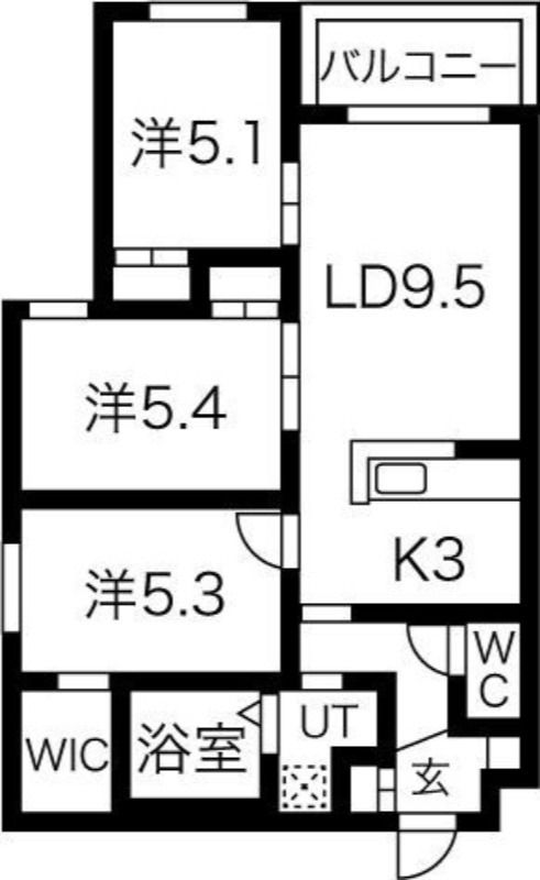 L’Orangeオランジュの間取り