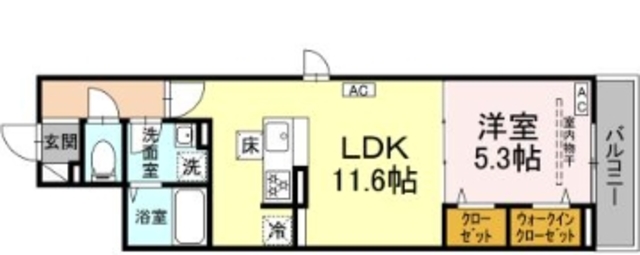 D′Bless大倉山の間取り