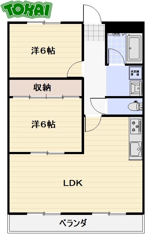 エスポア２１の間取り