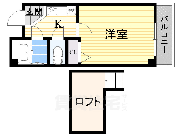 プレステージフジ狭山壱番館の間取り