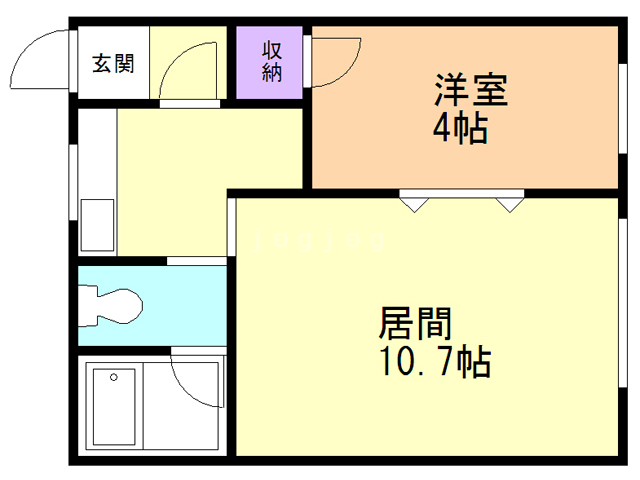 ＡＲＭしんとく２の間取り