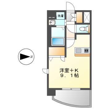 プレサンス金山グリーンパークスの間取り