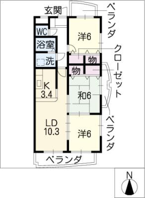 ヴェルドミールの間取り