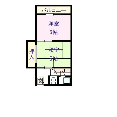栄和マンション春木Iの間取り