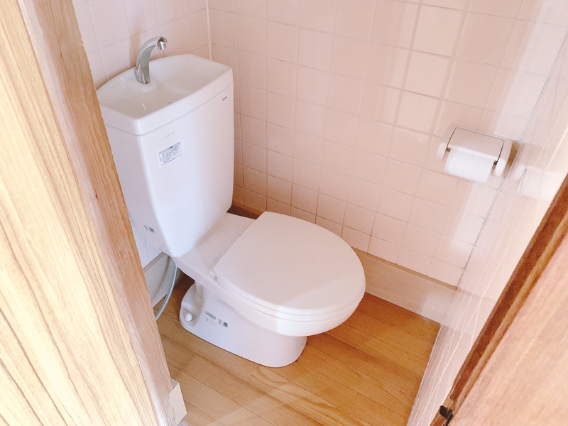 難波貸家 西側のトイレ写真